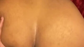 POV Fat Ebony is being fucked by her younger boyfriend