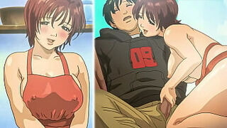 Hentai &ndash_ Hot Stepmom Seduces Her Youthful Stepson [Uncensored] [Subtitled]