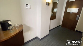 Curvy Lindsay loves a thick cock tickling her throat POV