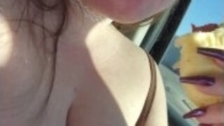 Kitten Loves Stuffing ALL her Holes!