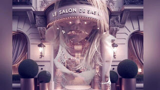 At Le Salon de Sasha, masturbation, showing all and toy play