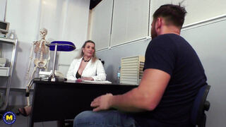 MILF Doctor Sandy Big Boobs Gets Fucked by Her Patient