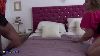 Bratty mature moans when fucking BBC in reverse cowgirl pose