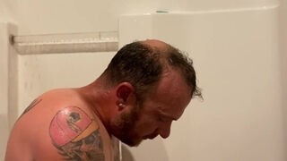 BBW milf enjoys oral and missionary pose fuck in the shower