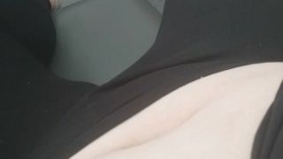 Fingering my fat pussy in the hospital