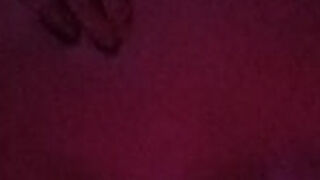 Wife sucks and deep throats cock and rides with buttplug in