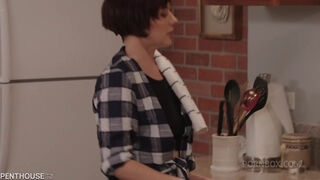 Clumsy Maid Works Hard for Her Boss