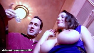 Busty Persia's Hairy Milf Pussy Takes Dino's Big Cock in Rough Fuck Session - MMM100