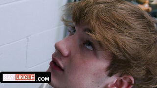 FIRST TIME! Two Twinks, Two Daddies-Gay Porn Parody-Severance- Sexerance Part 5 - (Free SFW)
