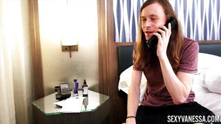 Cougar Vanessa Drills Conor's Dick In Risky Hotel Room Seduction!