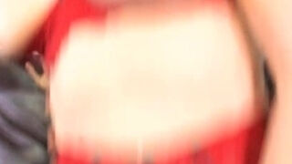 Blonde with Big Boobs Gives Blowjob to Her Dildo on Liv more