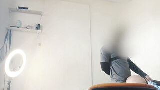 I fucked my Egyptian girlfriend in my office