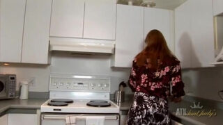 Angela James kitchen toy experience