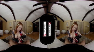 Virtual Reality And Vr Porn In Busty Redhead Brigitte Tuning Up Your Cock In Overwatch Xxx