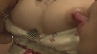 Nasty Haruka Oosawa in hardcore group sex