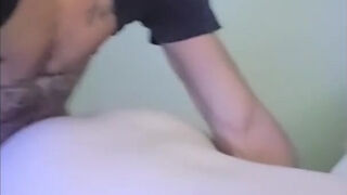 Snow Bunny's Firm Ass Under the Control of a Rough BBC Dude