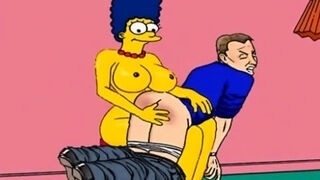 Marge Simpson hentai MILF