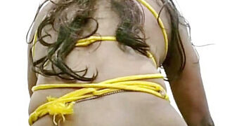 Indian Sissy Sarra in Bondage Cum Ride