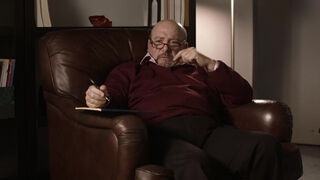 Four horny girls in seductive lingerie and stockings team up on one guy and take turns getting their pussies pounded