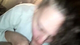 Mature Latina Begs for Deepthroat Action