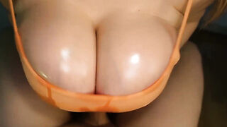 Perfect Milking with huge tits by my hot step-mom