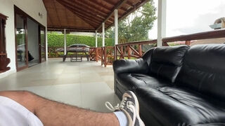 Colombian black cougar takes a liking to a stepson's friend.