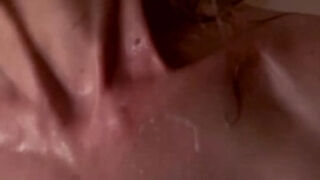 Mature Tia Stone Masturbates In Shower