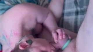 Milf give blow job