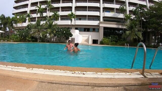 Curvy Busty Thai MILF Indulges In Hot Sex With a European Guy In the Hotel